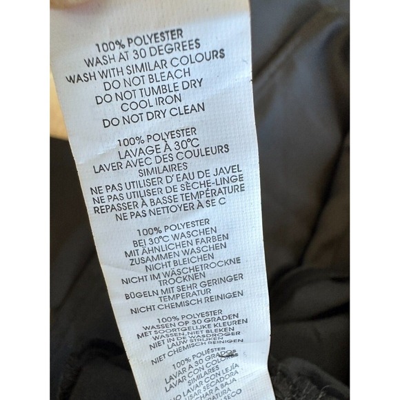 New- Nasty Gal You Gotta Dance Satin Tie Romper Black size 10 - Picture 10 of 10